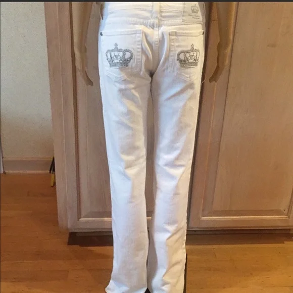 デニム・ジーパン Victoria Beckham 1125DJE005218N Jeans White Bootcut jeans Rock & Republic De Victoria Beckham White size